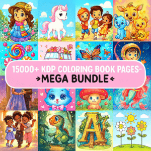 15,000 Wonders to Color: The Mega Kids’ Coloring Collection