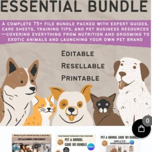 Pet Care Essentials - Complete Bundle