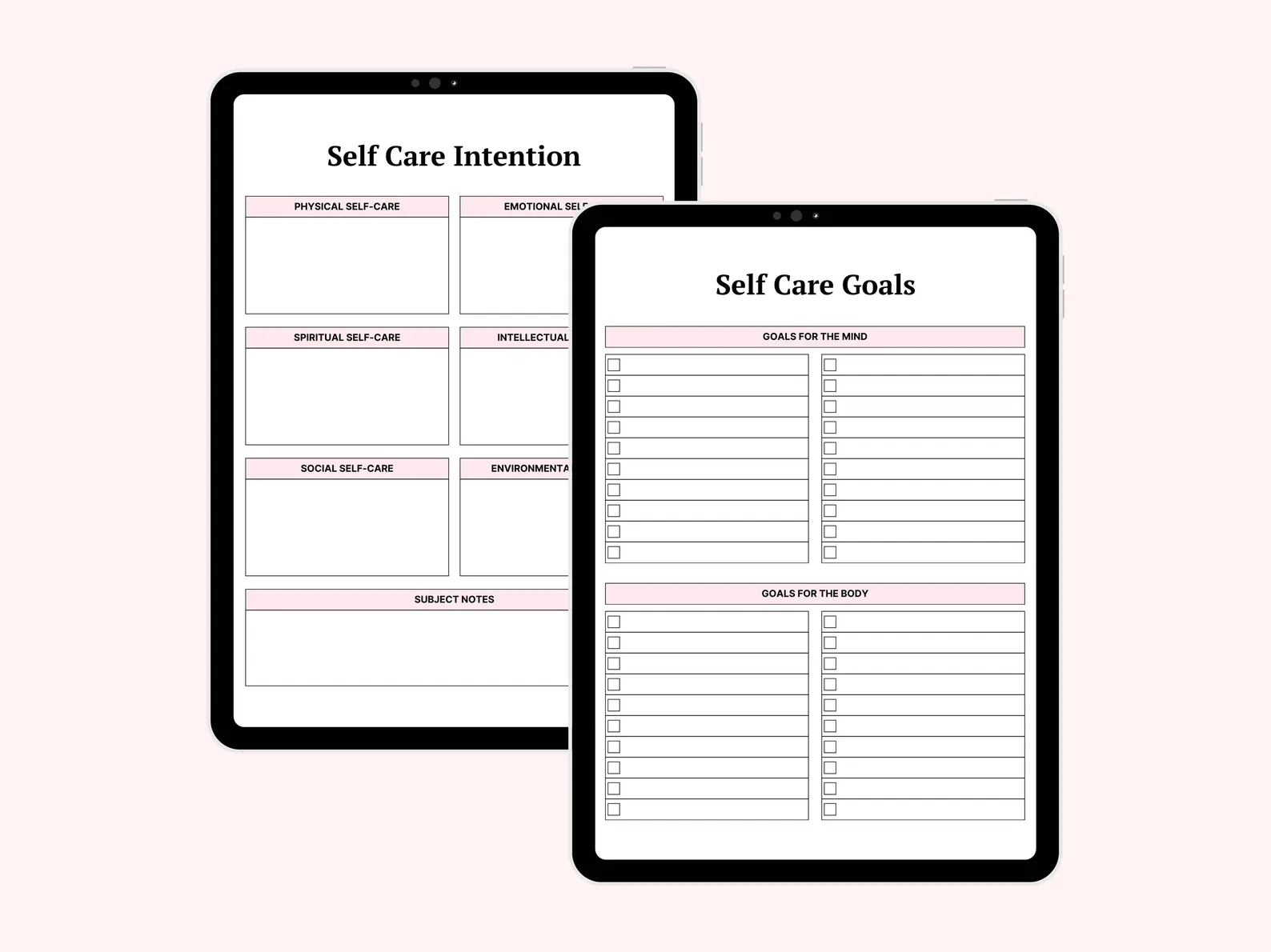 Self Love Journal, Wellness Tracker, 50 Page Planner - Image 7