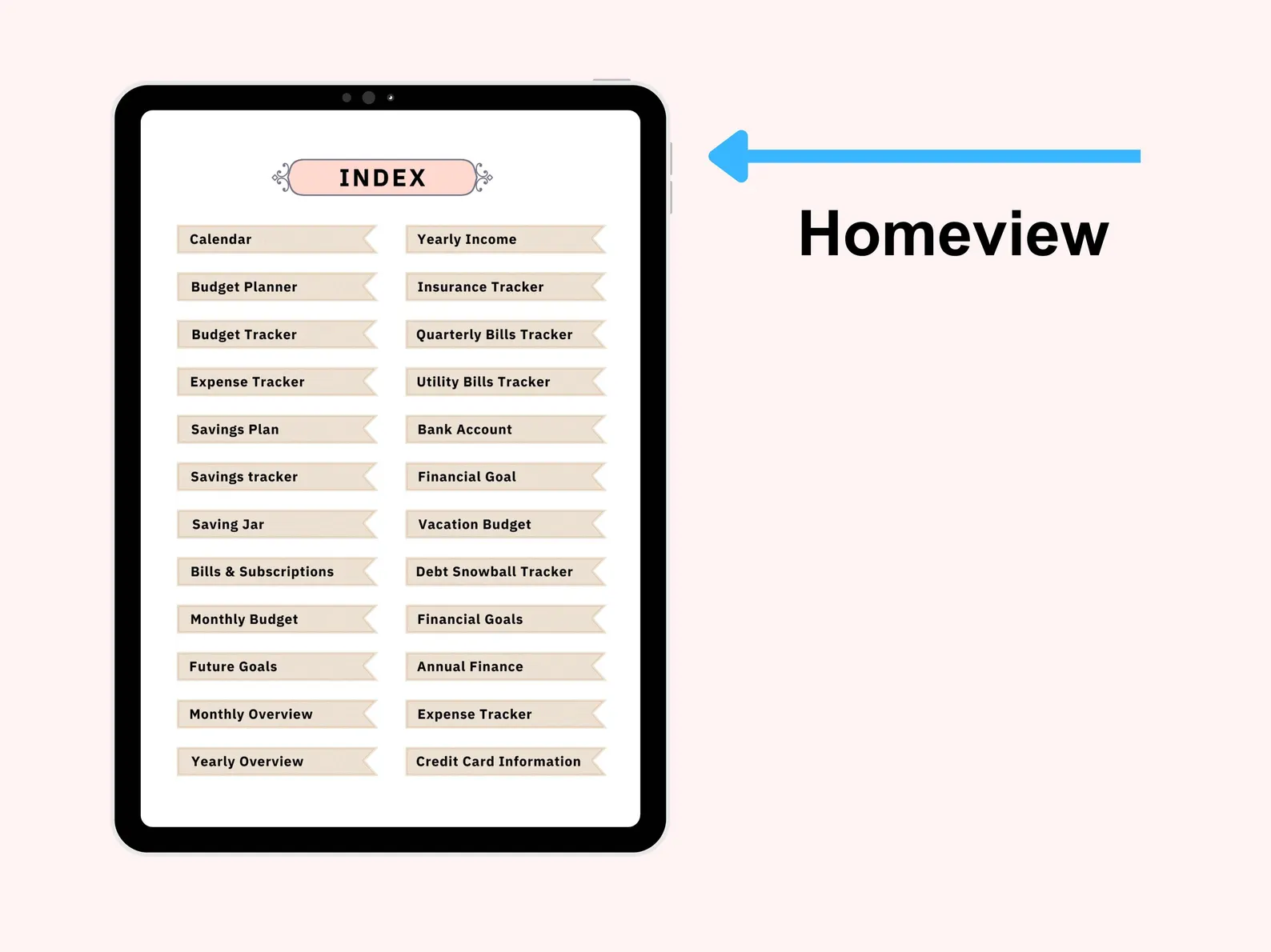 2025 Digital Budget Planner, Finance Tracker, Canva Template - Image 4
