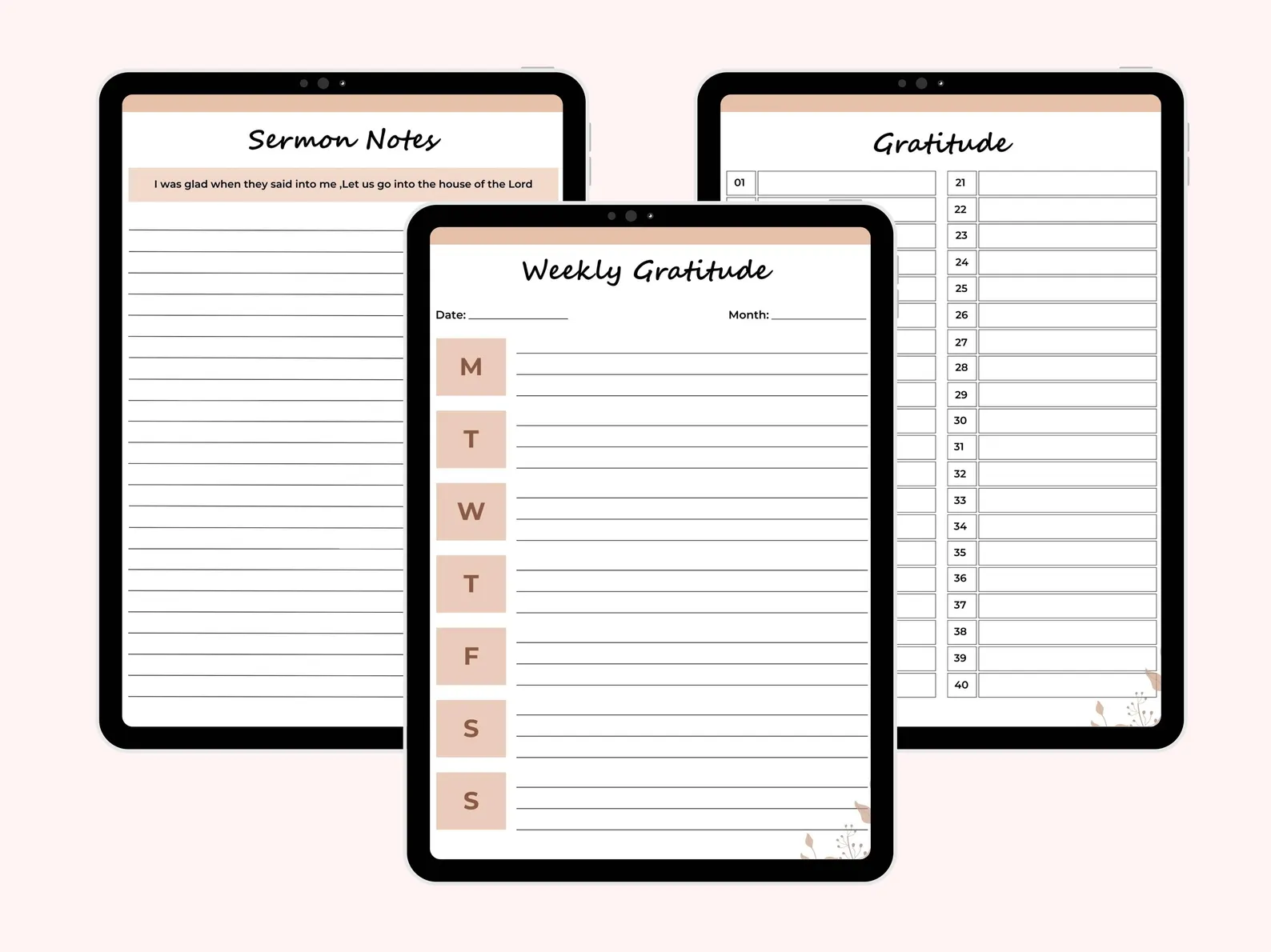 Digital Bible Study Journal | Daily Devotional Planner - Image 4