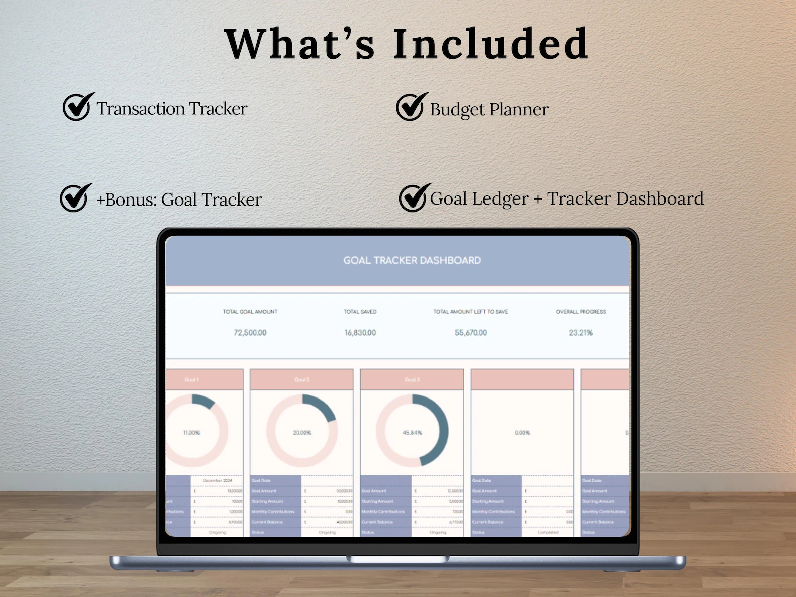 Budget Planner Template: Monthly & Weekly Tracker - Easy Finance Organizer - Image 4