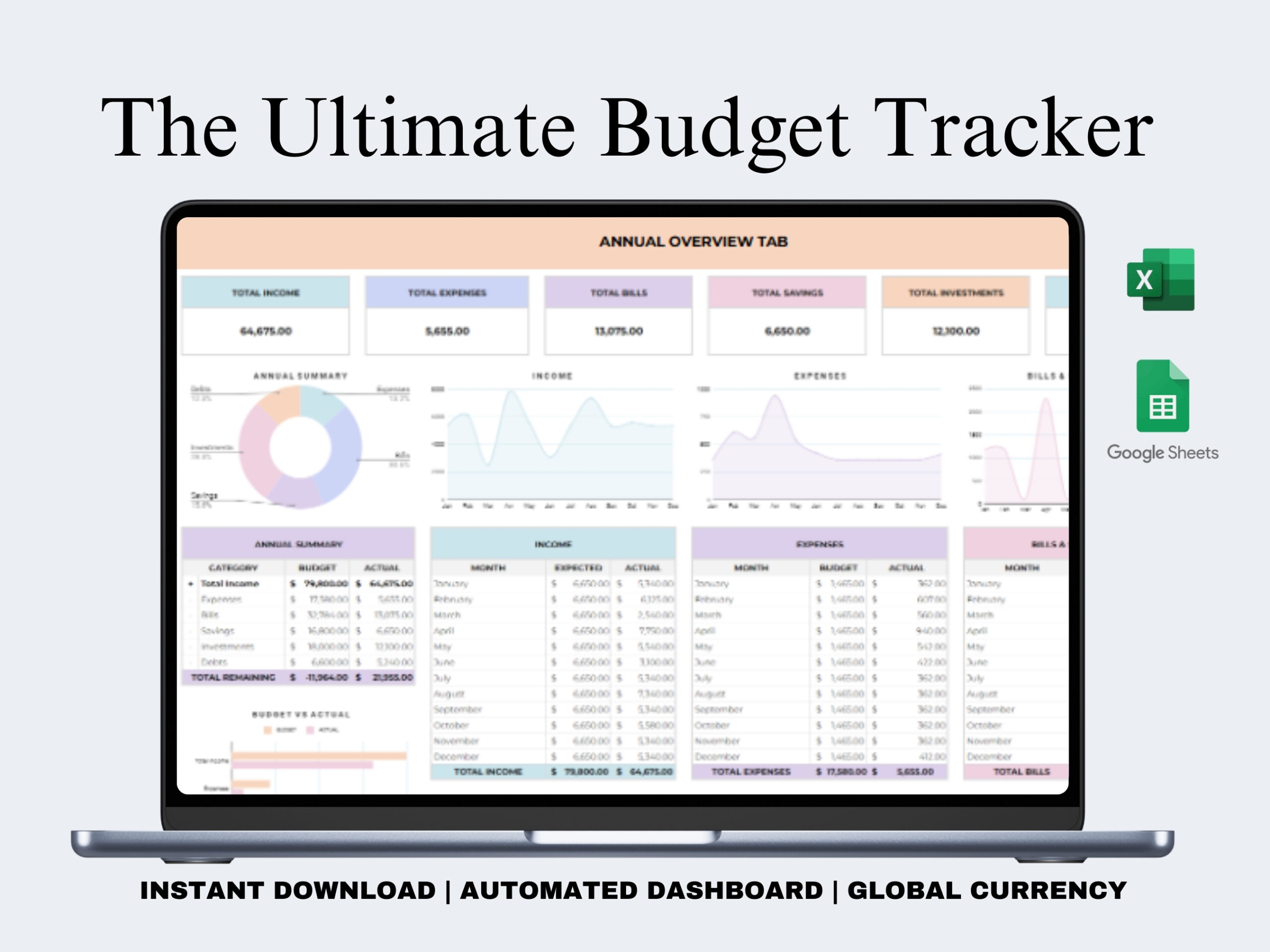 Budget By Paycheck Budget Tracker Personal Budgeting Bills And Debt Payment Paycheck Budget Income Tracker Expense Tracker - Image 3