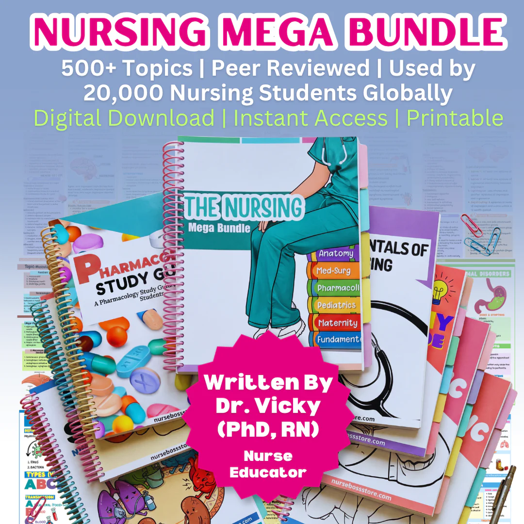 NURSING MEGA BUNDLE - (Digital-PDF) - Image 13